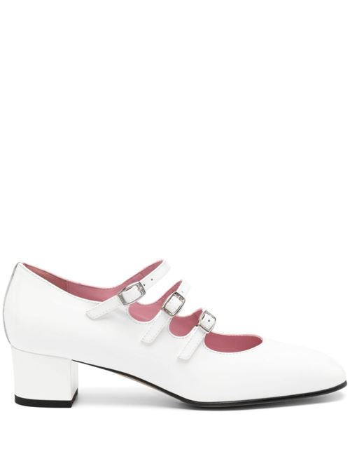 Scarpa donna Mary Janes Kina CAREL PARIS | KINA 001808VERNIS BLANC